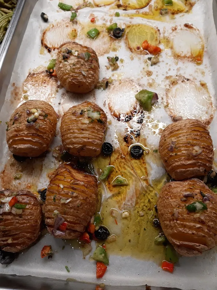 Pomme de Terre Rôtie Avec Sa Peau